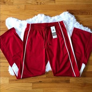 Adidas Red Sweat Pants
